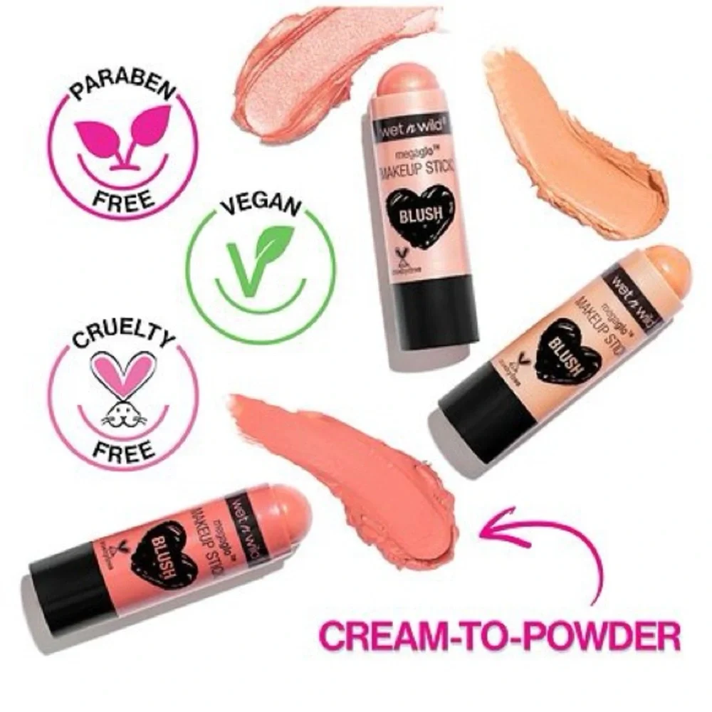 4pcs wet n wild MegaGlo Makeup Stick Conceal, Contour, Highlight .21oz